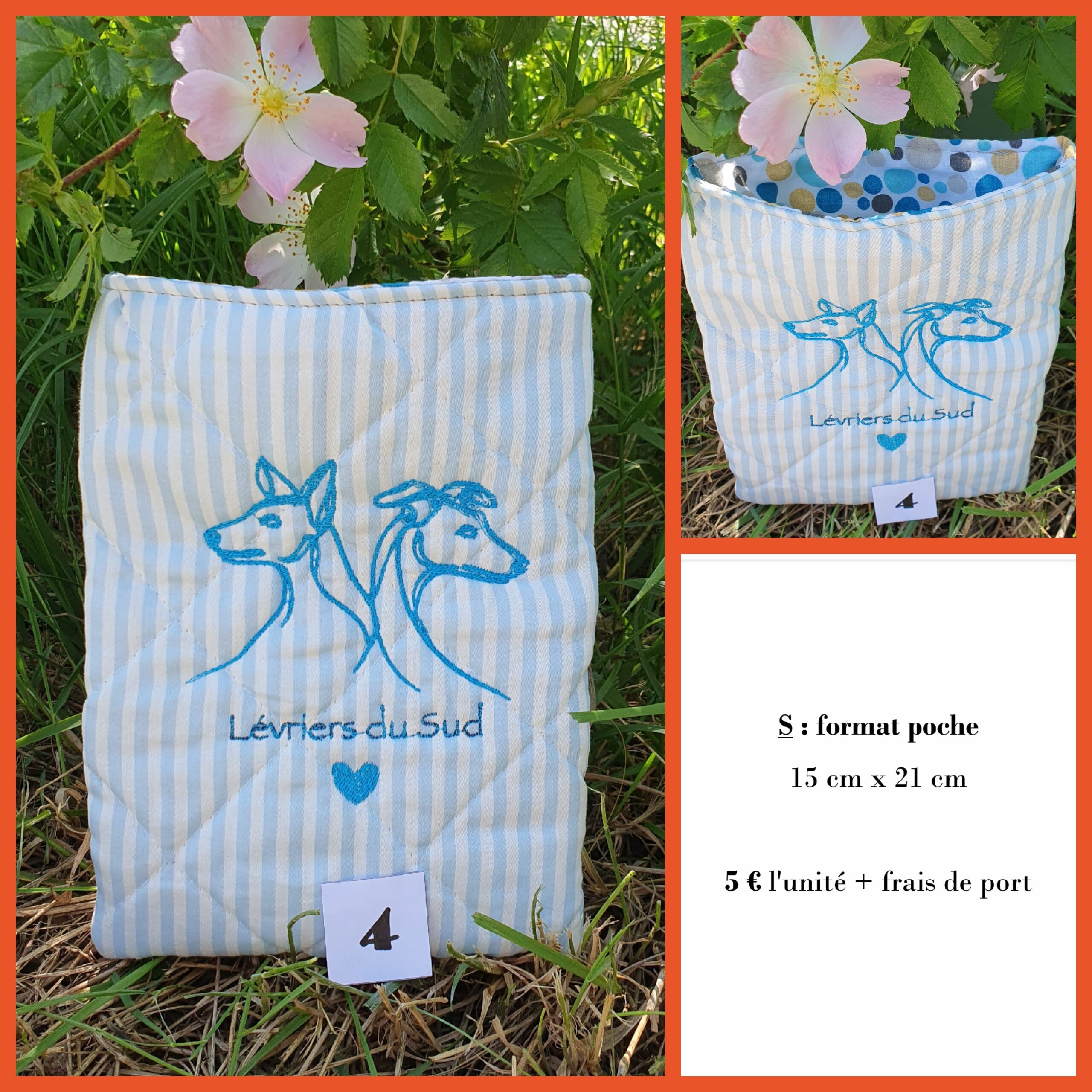 pochette livre n°4 taille S