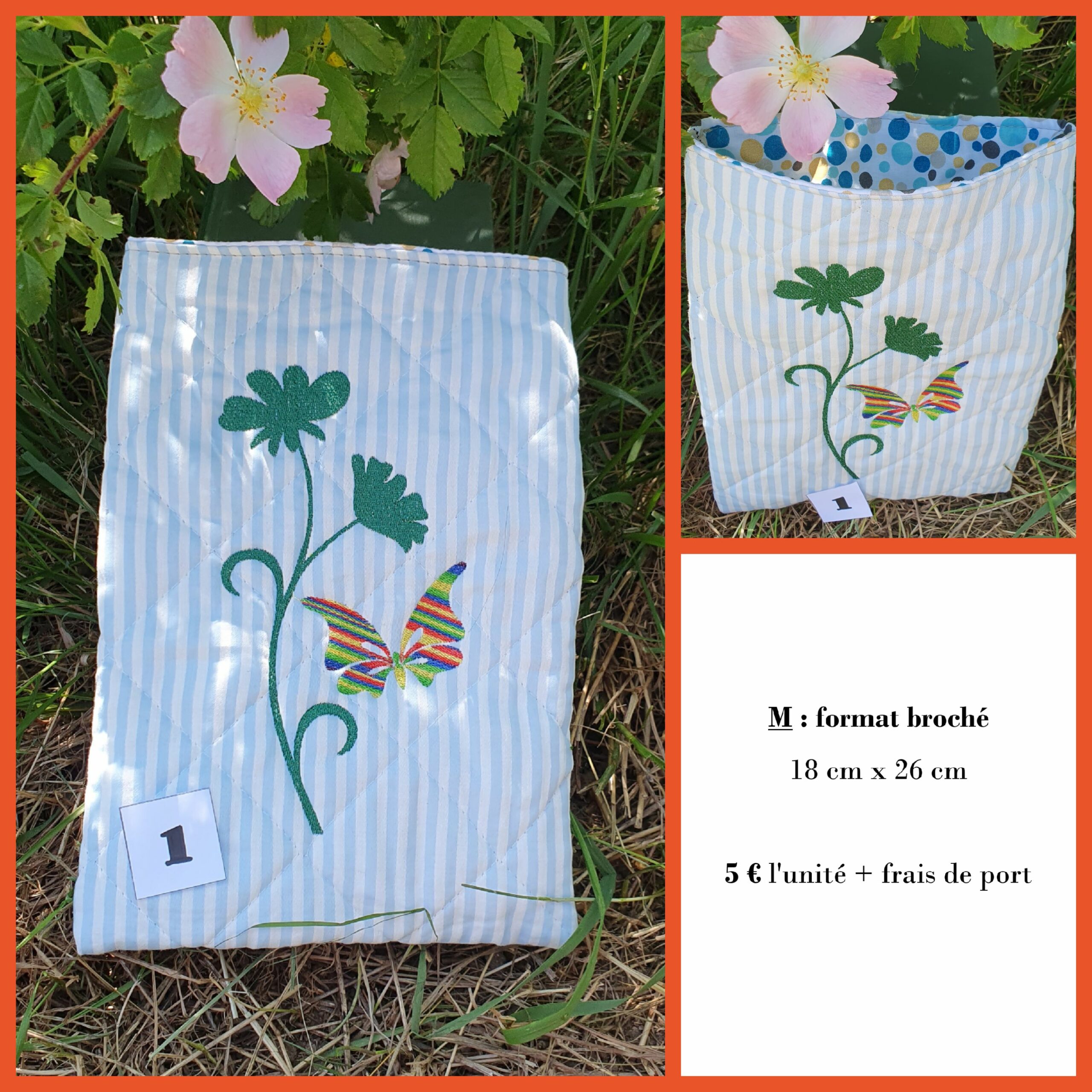 pochette livre n°5 taille M