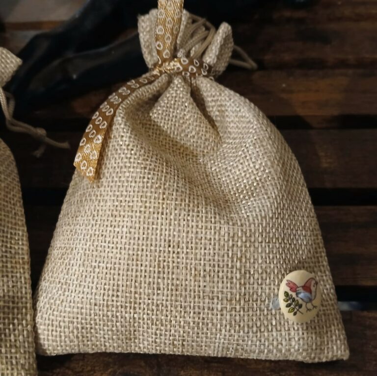 Sachet lavande oiseau